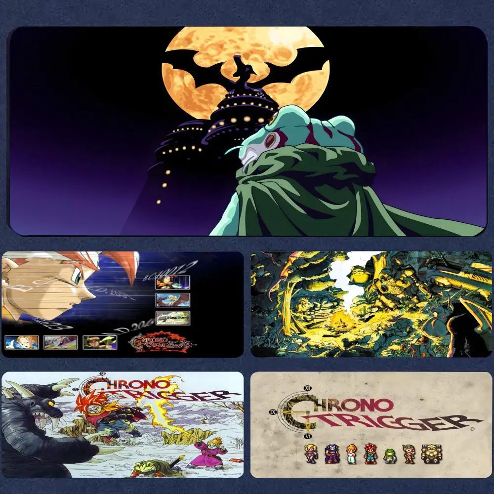 Classic Game C-Chrono Trigger Mouse Pad Mousepad Large Gaming LockEdge Thickened Computer Keyboard Table Desk Mat