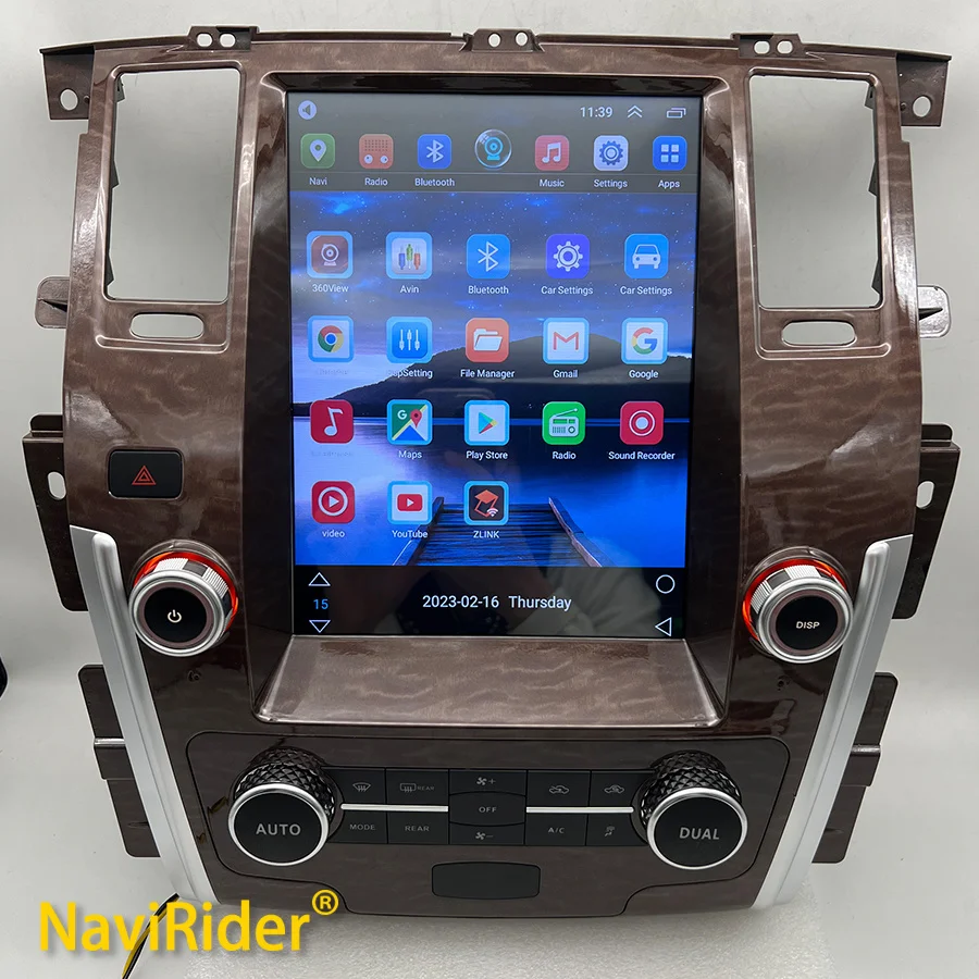 

12.1" Touch Screen Android Car Multimedia Video Player GPS For Nissan Patrol Y62 2010 Navigation Stereo Wireless CarPlay Radio