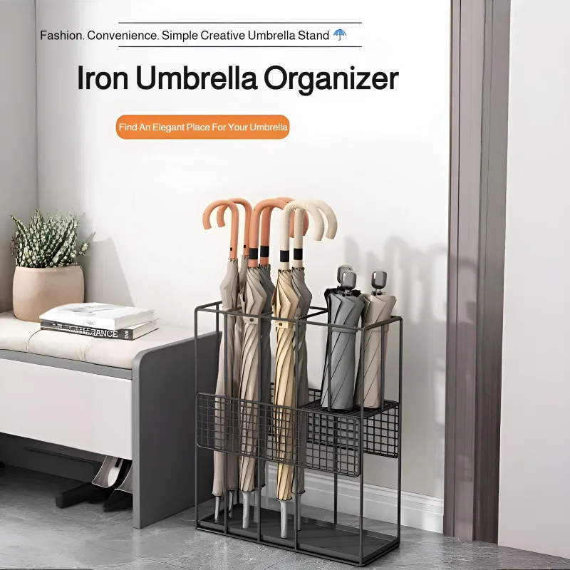 

Umbrella storage rack household umbrella bucket door drain rack umbrella rack commercial large capac