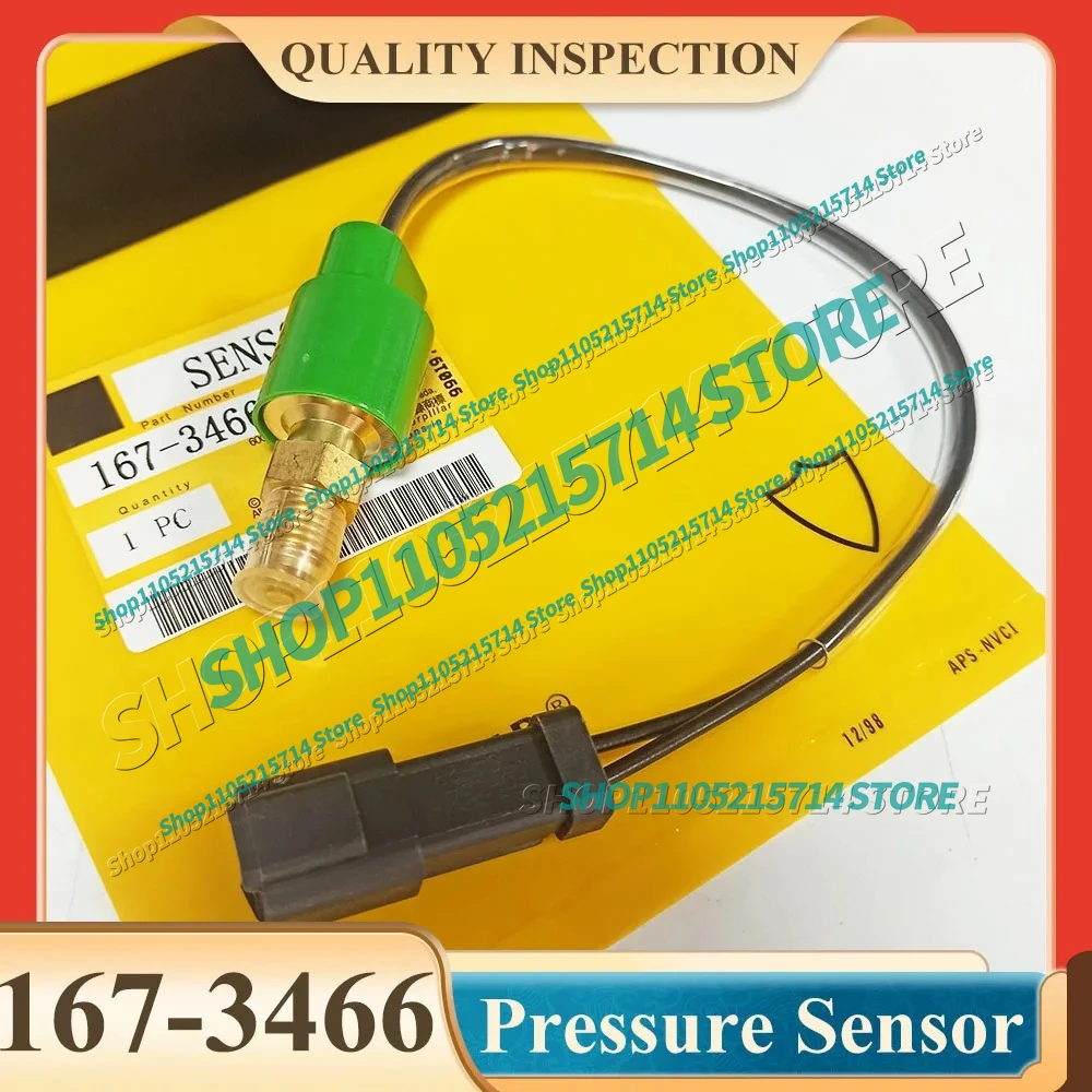 

Датчик давления для экскаваторов 167-3466 (1673466), высококачественный, аналог 106-0180 (106-0180X02) для моделей E320C, E320D, E330C, E330D