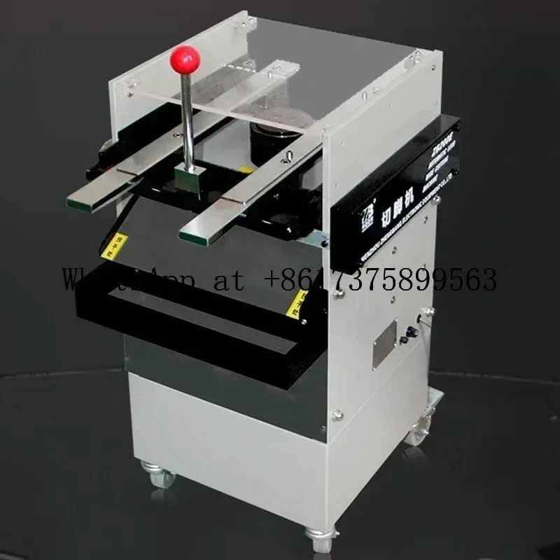 Precision Electronic Component Pin With Steel Guide Rail Industrial Automatic Lead Cutting Equipment for PCB