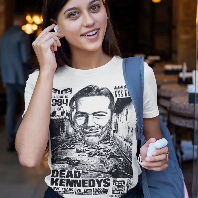 Dead Kennedys 1984 Music Poster Tee T-Shirt