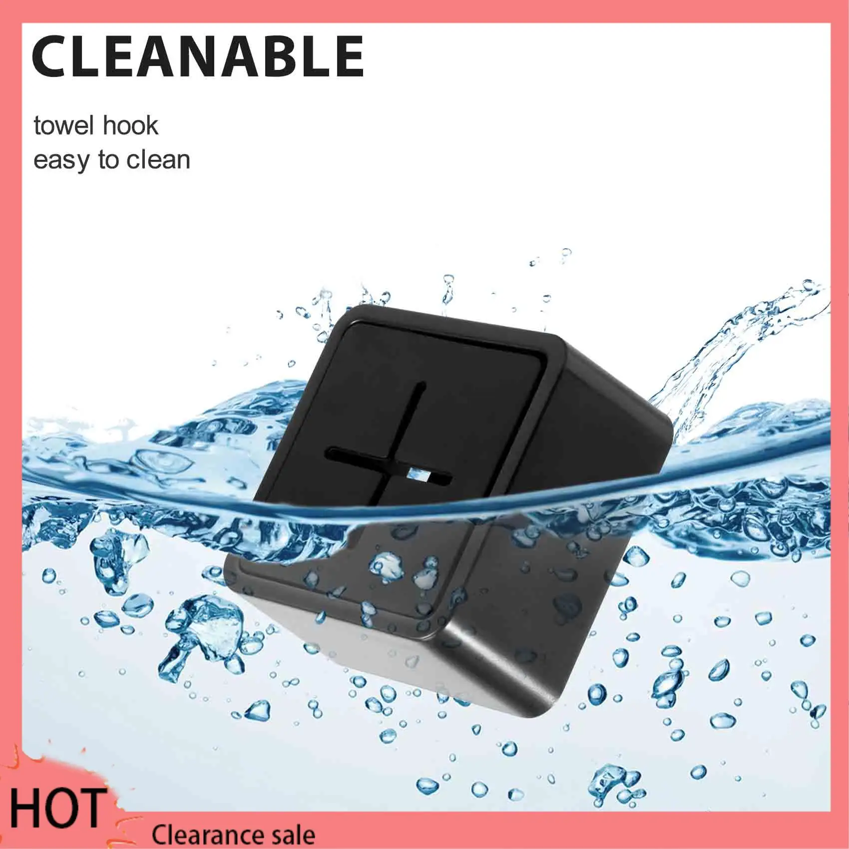 

A88Z Держатель для полотенец для ванной комнаты - самоклеящаяся вешалка для кухонных полотенец, крючки для полотенец для настенного крепления, 3 шт.