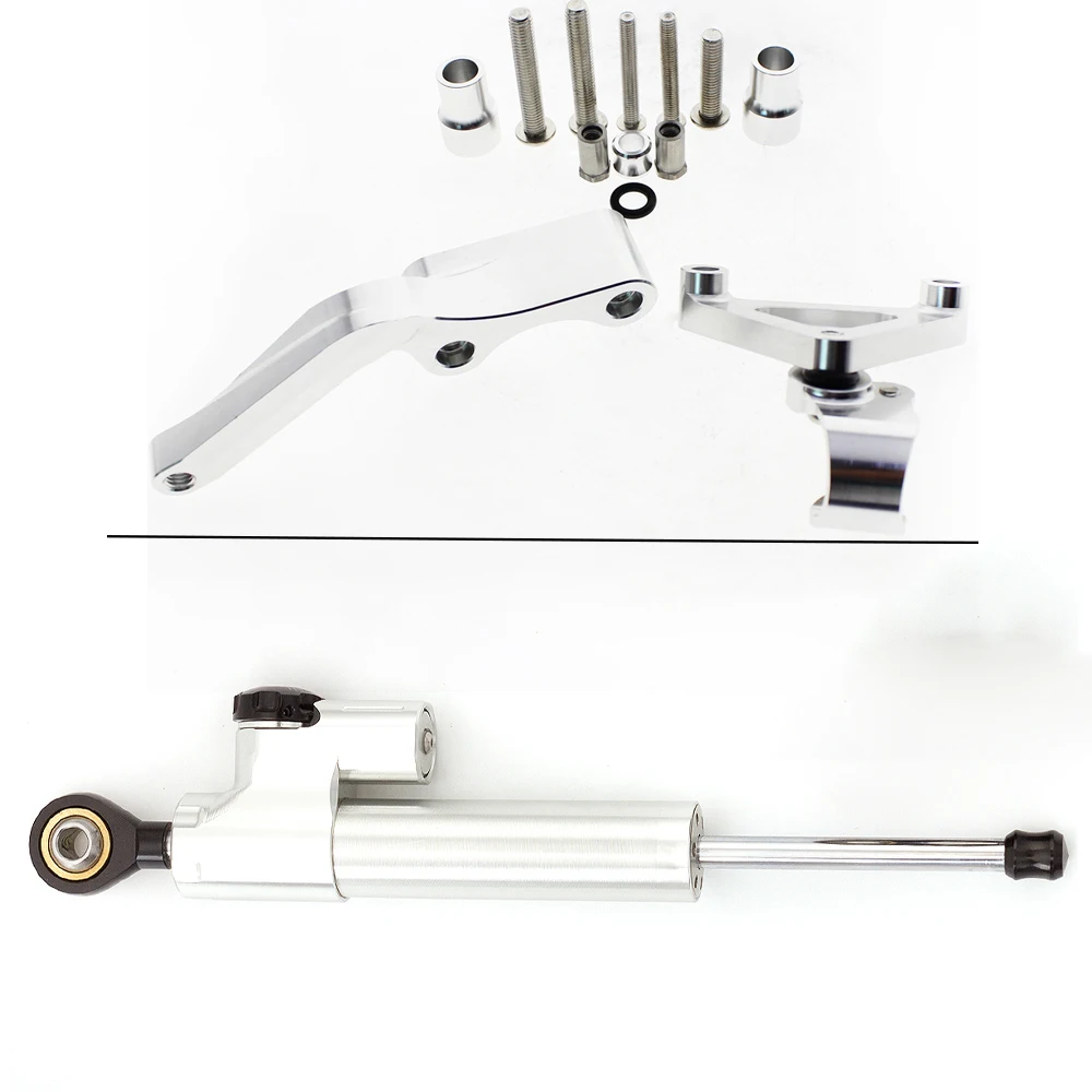 

Carbon Damper For DUCATI Monster 696 Support Kit Accessories Motorcycle Mounting Holder Steering Damper Bracket Stabilizer