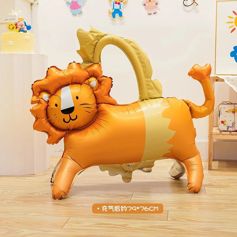 يوم الأطفال بالونات السيرك مهرج الدائمة بالون الكرتون الحيوان رياض الأطفال الفصول الدراسية زخرفة بالون الاطفال لعبة بالونات