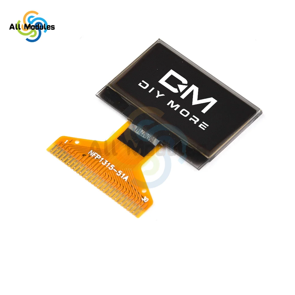 Imagem -05 - Oled 0.69 Oled Oled Oled Display Lcd 14pin 30pin Placa de Tela Lcd Módulo de Exibição Oled Interface Spi Iic para Arduino 0.96