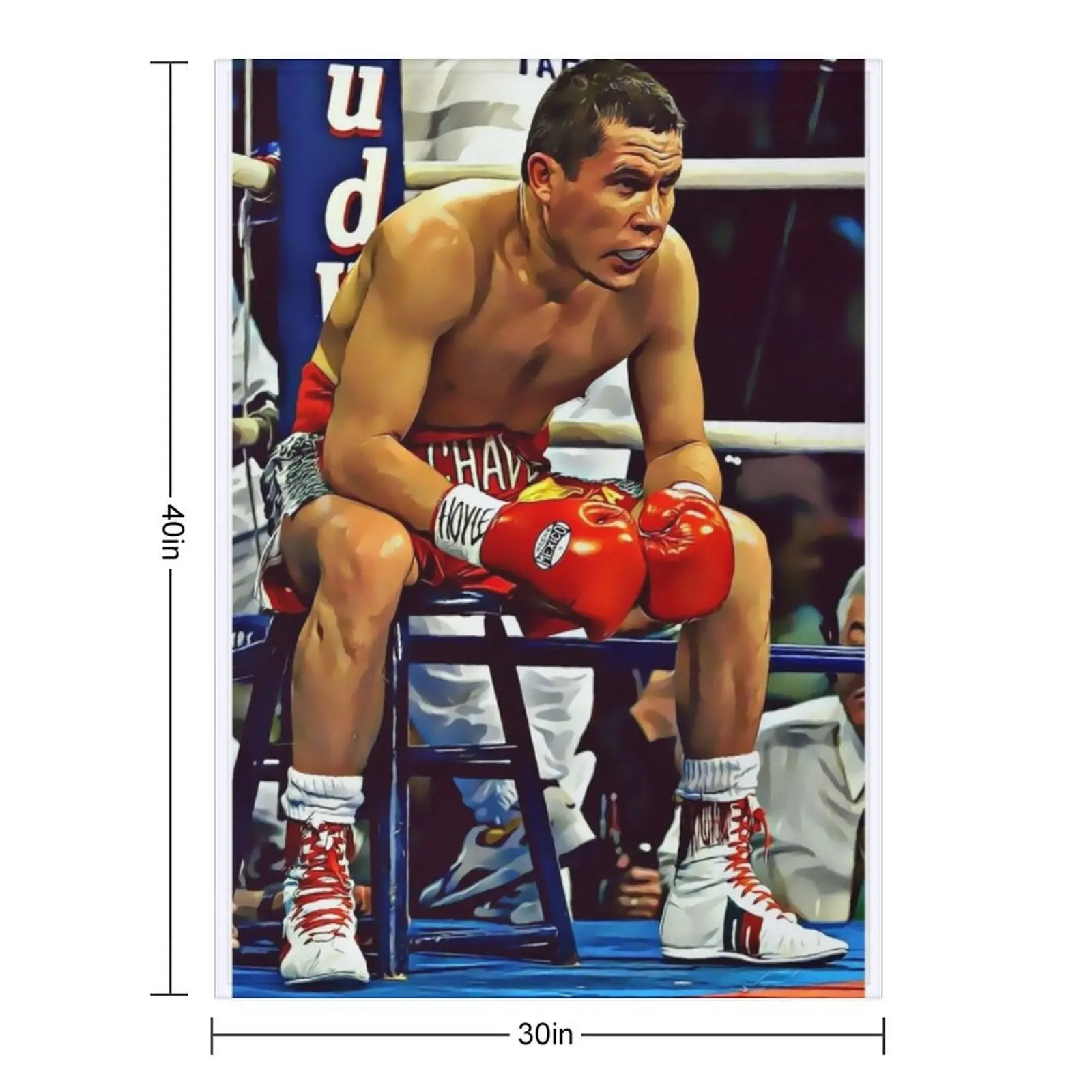 جوليو سيزار تشافيز رمي بطانية المصممين لينة منقوشة الفاخرة العلامة التجارية الفاخرة رمي البطانيات #2