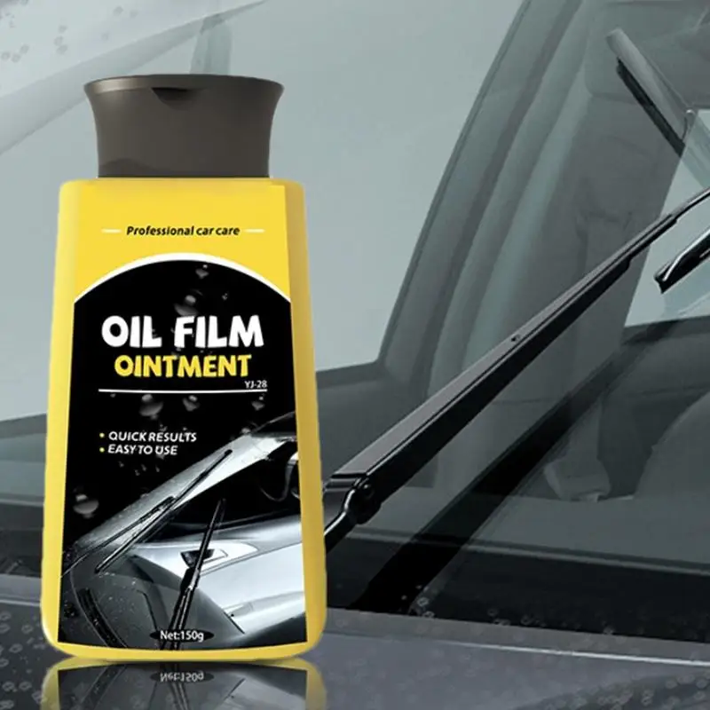 

Car Glass Oil Film Removing Paste Glass Polishing Compound Windshield Cleaner Glass Film Removal Effective Mild for cars SUVs