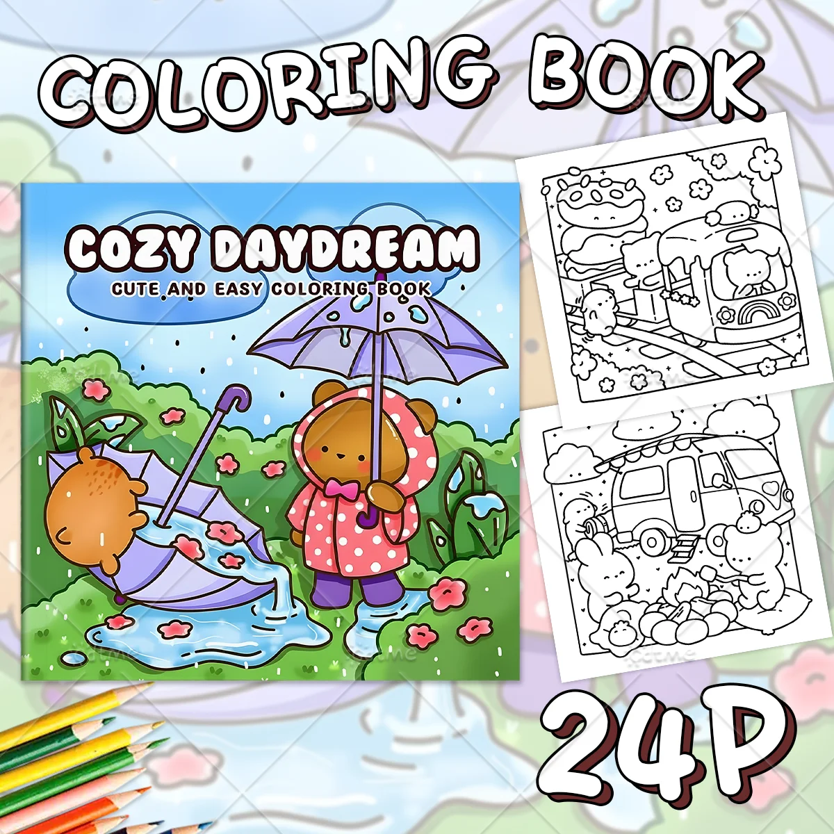 Cozy Daydream Coloring Book fo - Adult Coloring Book Stress Relief review and price