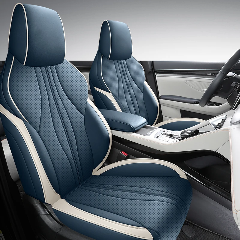 

For BYD Song Pro 2021-2024 DM-i Fashion Leather Accessories Car Seat Cushion Seat Covers Breathable Anti Dirt Protection Pads