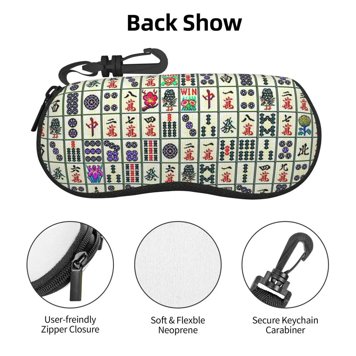 麻雀シェルメガネケース保護サングラスボックス女性男性ソフト眼鏡バッグポーチ