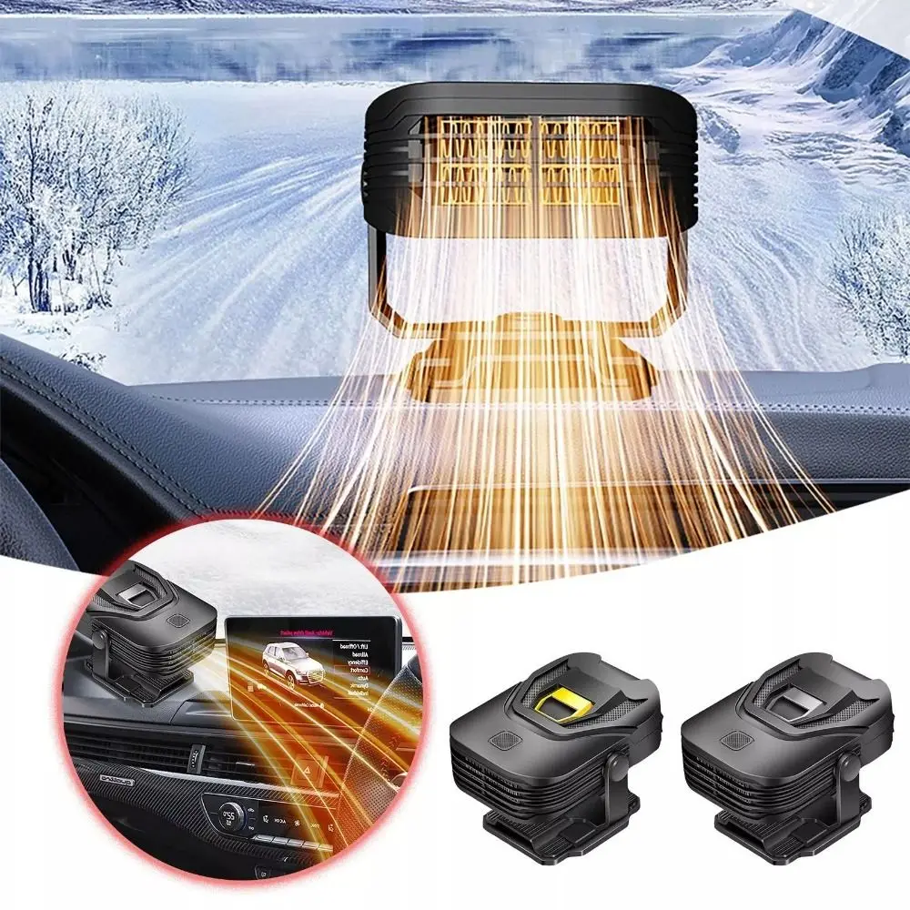 

Portable 12V Car Heater High Power With LCD Swch Car Heater Fan Electric Cooling and Heating Window Defroster