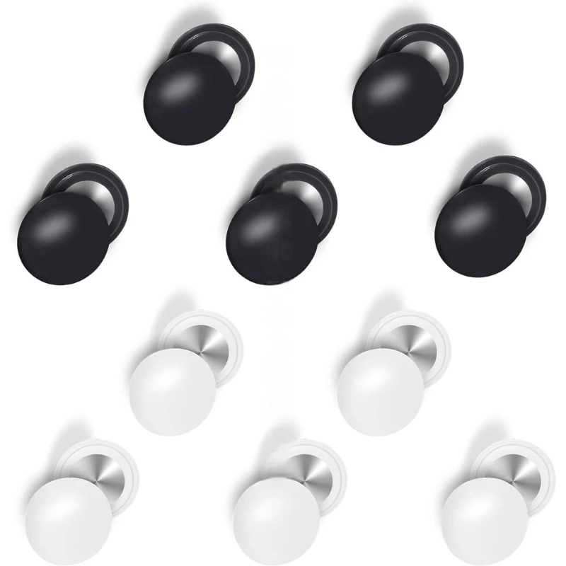 8/10PCS Wyścig BIB Clips Magnesy Numer Uchwyt magnesy dla materiałów polowych jomd