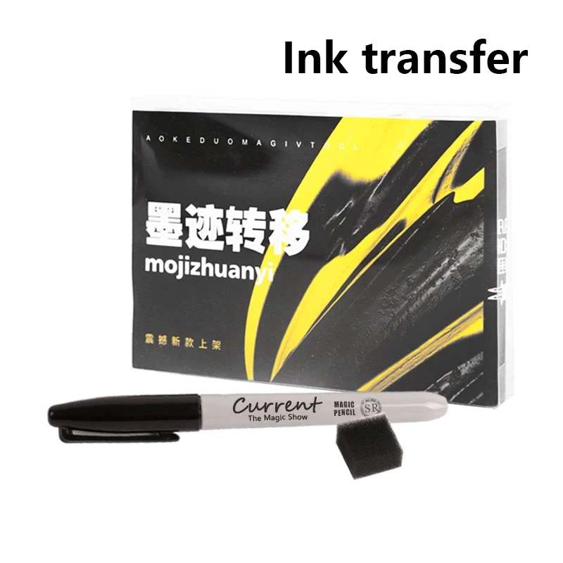 Tinten marken übertragen Handschrift Transfer Fähigkeiten interaktive Lernspiel zeug klassische Tricks Geschenke Straßen performance magische Requisiten