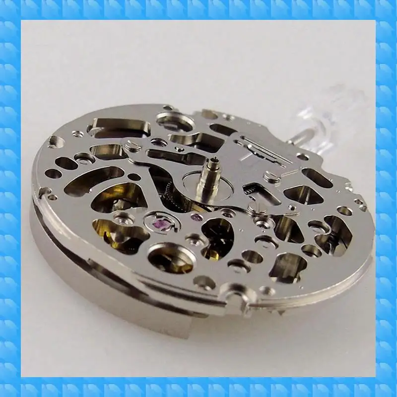 ETRT 4X Japan NH70/NH70A Hollow Automatic Watch Movement 21600 BPH 24 Jewels High Accuracy Fit For Mechanical Watches