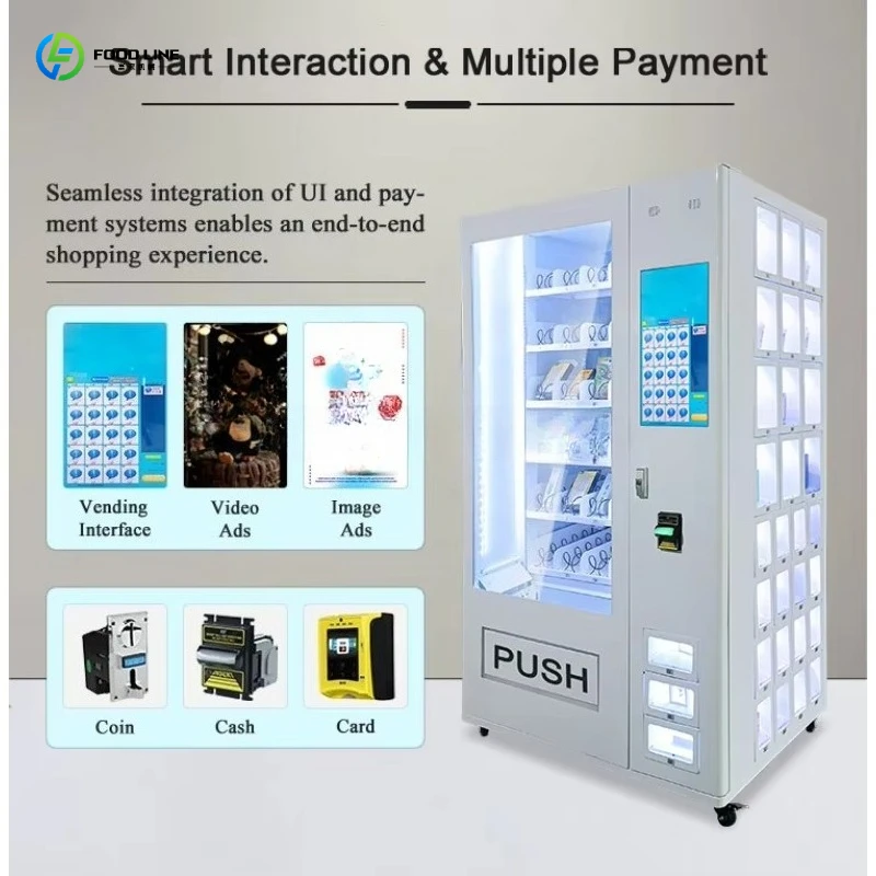 FL Card Vending Machine Smart Automatic Retail with Customization & Internal Elevator for Anime TCG Store
