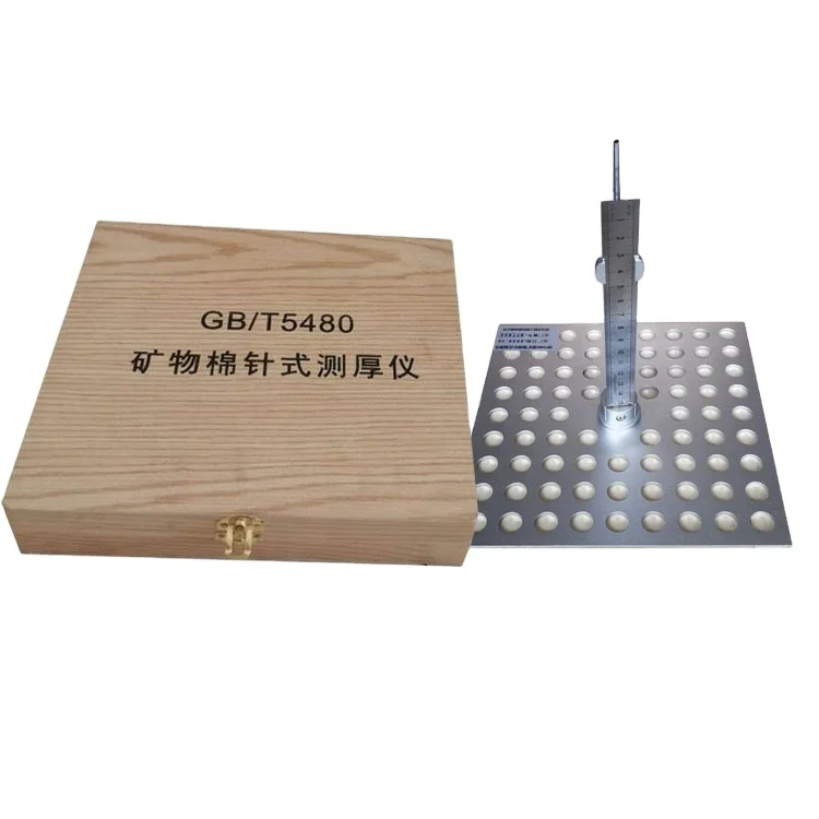 أداة قياس سمك الصوف المعدني لباد الصوف المعدني