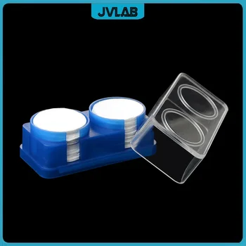 Microporous Filter Membranes GF Diameter 13 25mm 0.22 0.45 0.8um Hydrophilic Glass Cellulose Micro Membrane Filter 80 Circles