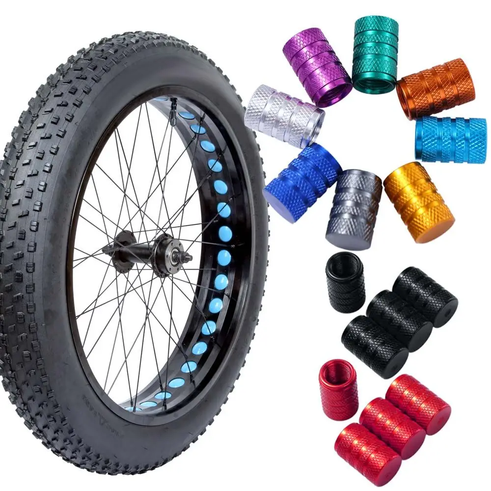 Accessories Universal Dustproof Bicycle Cap Tyre Valve Cap Bicycle Tire Valve Cap Wheel Tire Valve Cap Bike Air Valve Caps