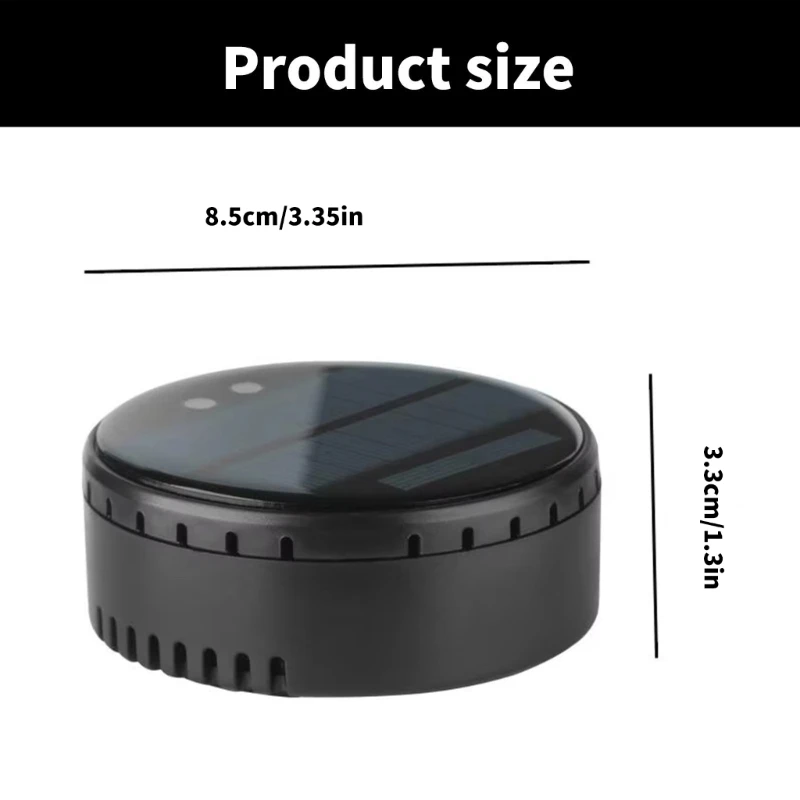 أجهزة تنقية الهواء بالأيونات السالبة للسيارة USB/الطاقة الشمسية أجهزة تنقية الهواء الهادئة للمنزل والسيارة والمكتب والحساسية