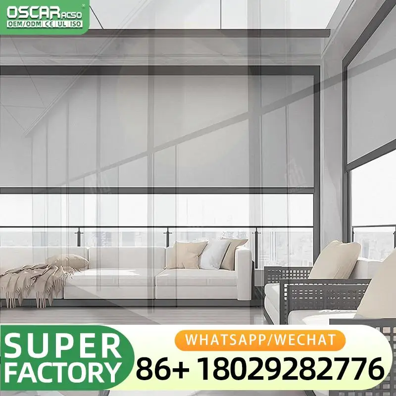 3X3 3X4 Adjustable Louvered Roof Outdoor Sun Shade Shelter Aluminium Pavilion for Backyard Garden Patio Rolling Blind