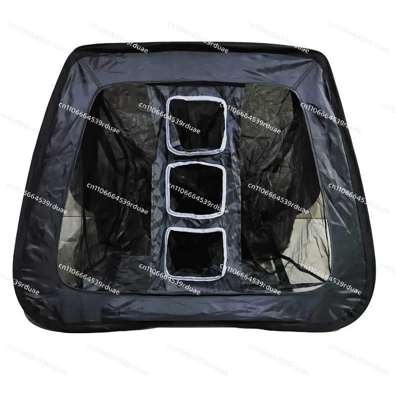 Double-Sided Golf Swing Training Net Ball Catcher Indoor Outdoor