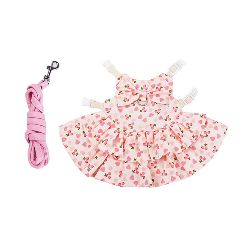 Rabbit Harness Dress with Leash 3