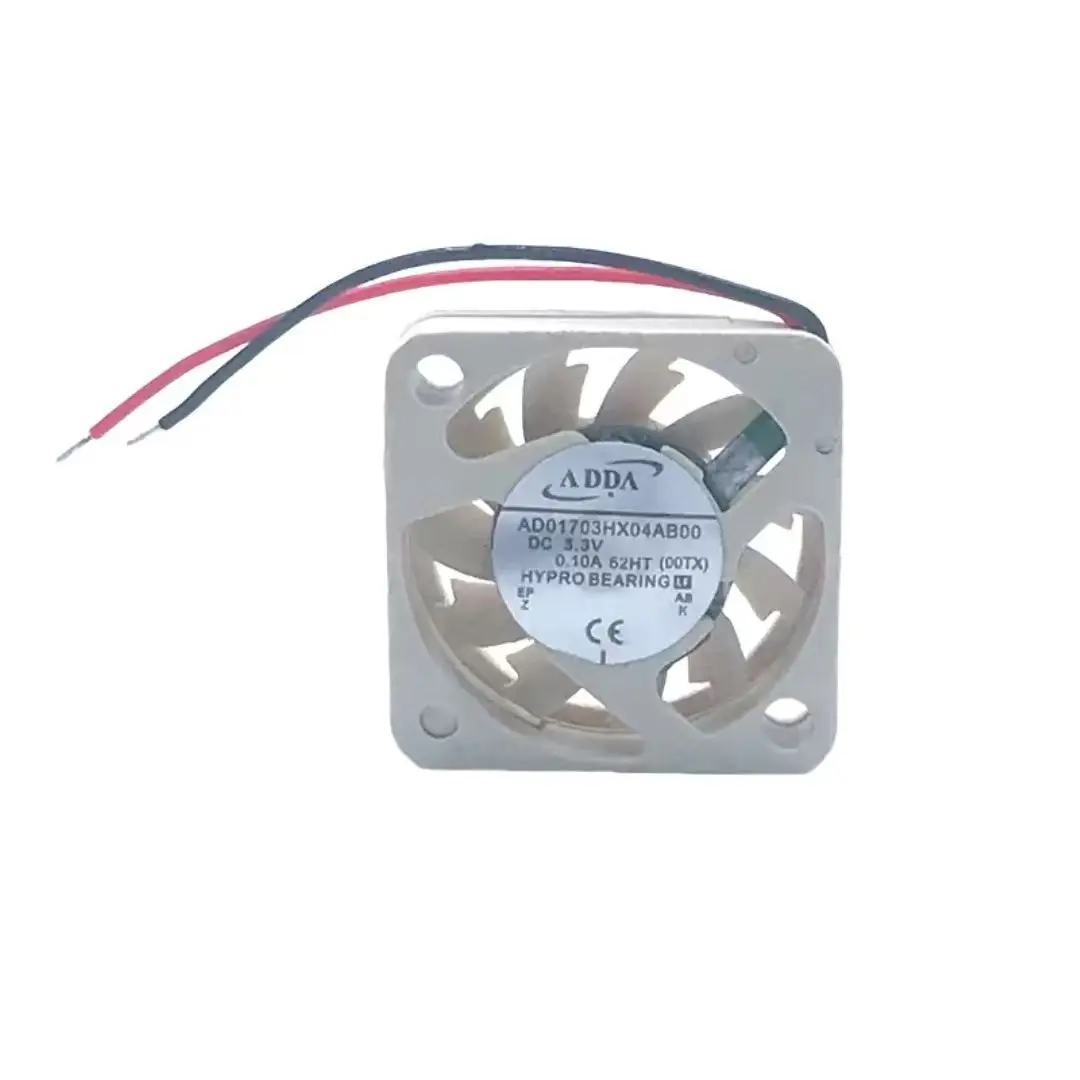 Original FOR ADDA AD01703HX04AB00 1704 17x17x4mm 3.3V 0.10A Micro Device UAV mini Cooling Fan
