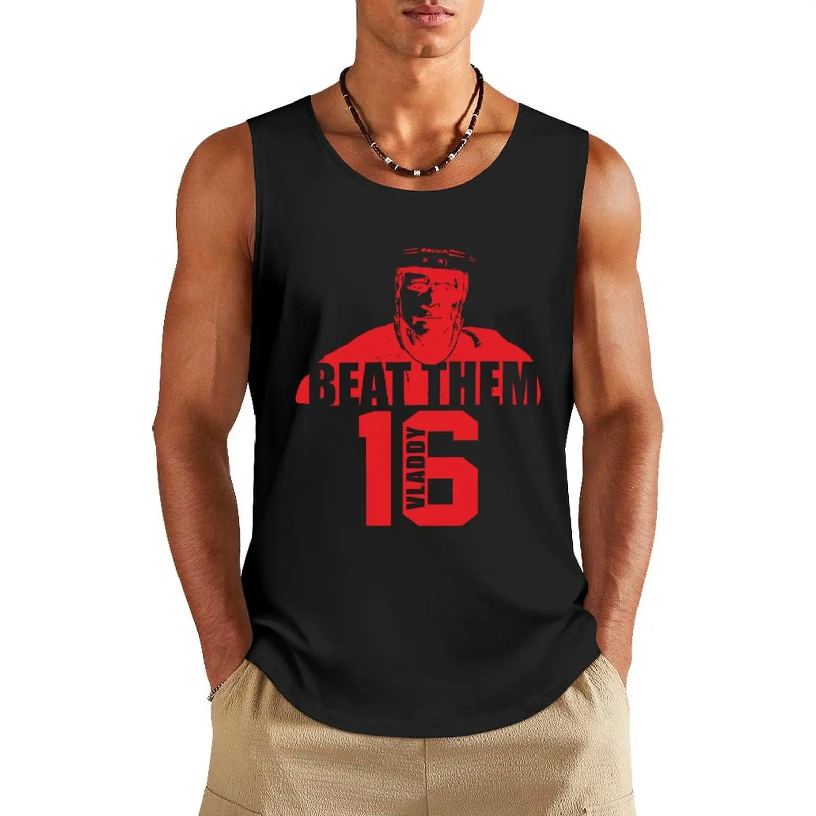 

Beat Them - Vladimir Konstantinov Tank Top summer 2024 fitness clothing for men muscular man
