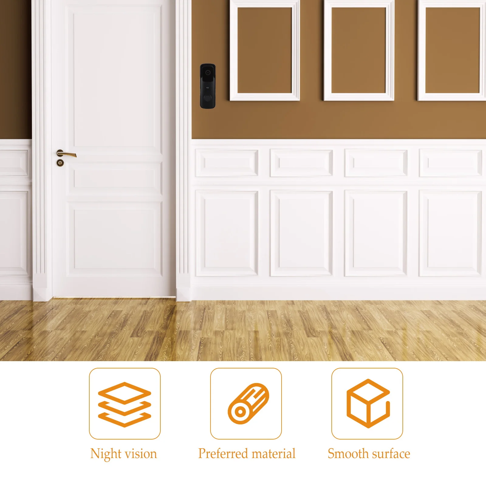 Wireless Wifi Smart Doorbell 1080P Hd Video Intercom Night Vision Two-Way Audio Outdoor Security Camera For Home Door