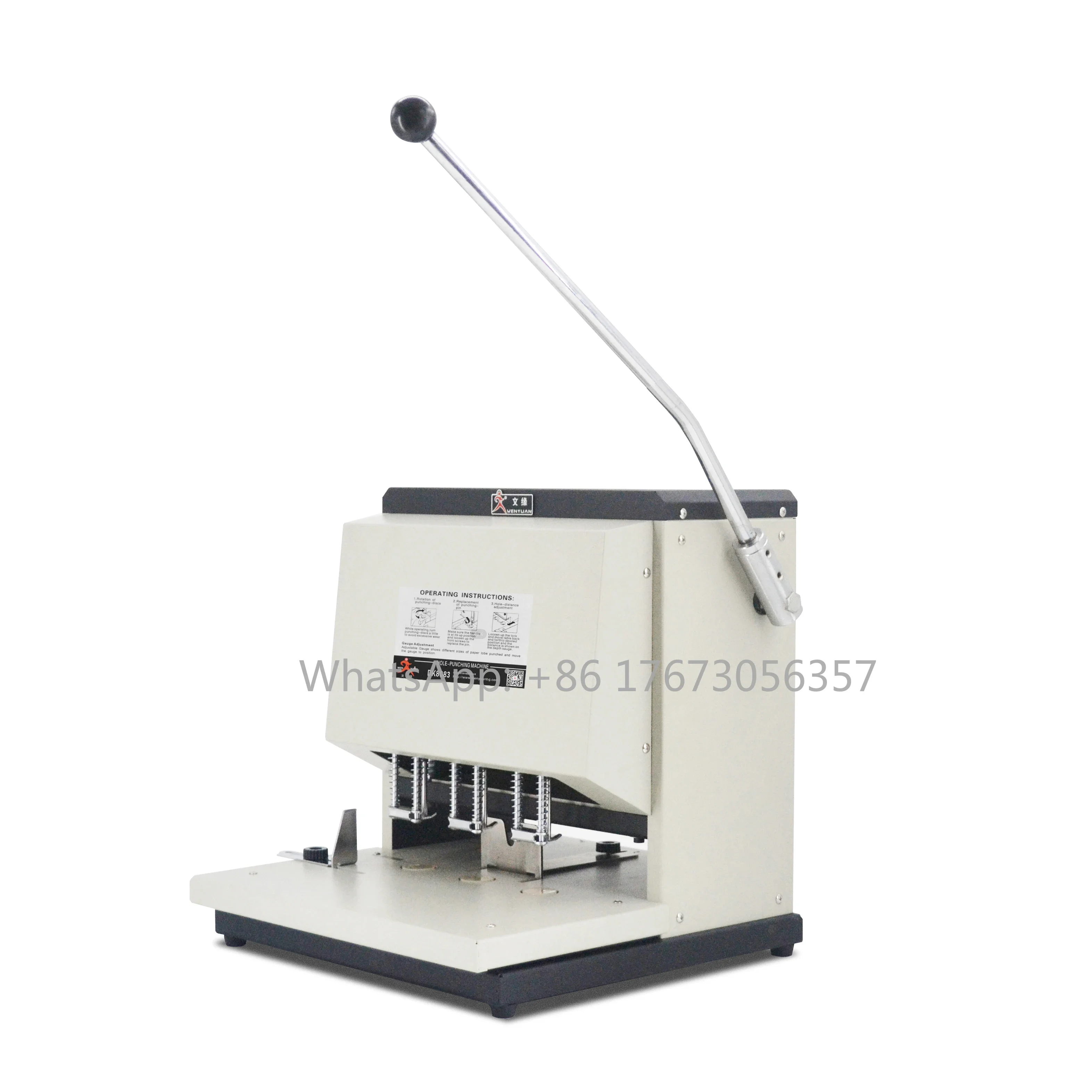 U-DK8083 Electric 3 Hole Paper Drill Paper Hole Punching Machine Whosale Price Hole Punch