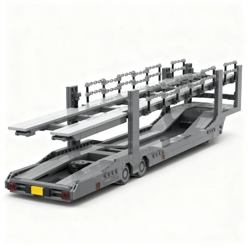 ตัวต่อรถบรรทุกขนส่ง MOC 932 ชิ้น ชุด City Champions ของเล่นตัวต่อสร้างสรรค์ ไอเดียของขวัญคริสต์มาส ของเล่นเสริมพัฒนาการ