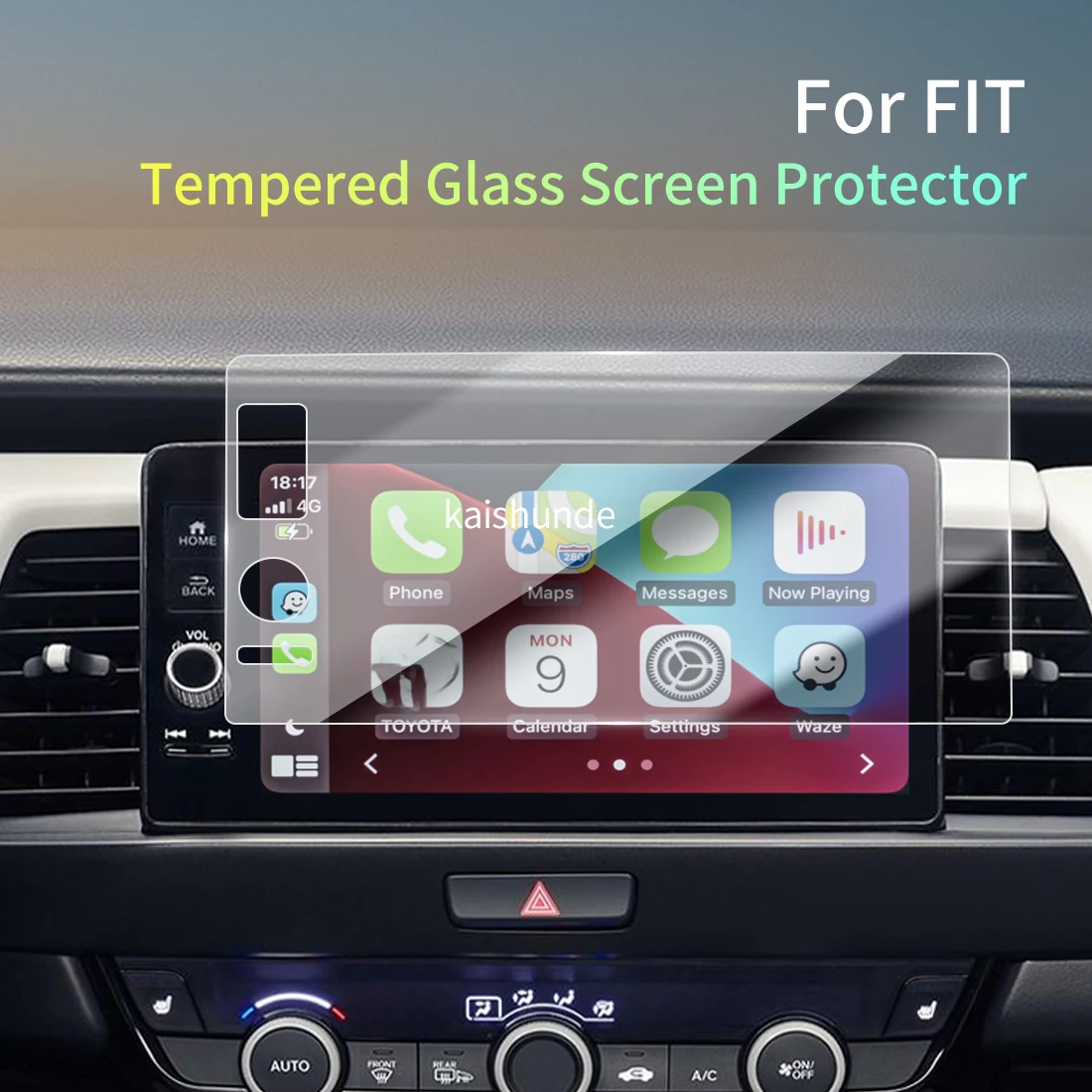 

Car Stickers Meters Protector For 23 HONDA FIT Tempered Glass Protective Film Display Navigation Vehicle