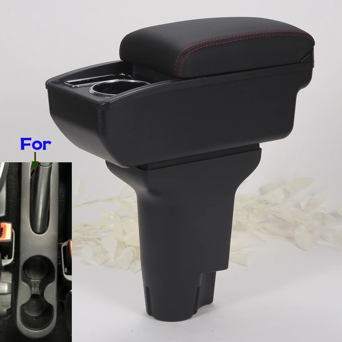 

For Fiat 500 Armrest Box For Fiat CRONOS Car Armrest Dedicated Retrofit heighten Interior Center Storage Box Car Accessories