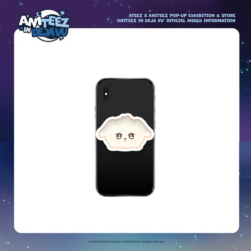 Idol Boy ATEEZ Cartoon New Style Acrylic Airbag Retractable Bracket Mingi Yunho Seonghwa Jongho San Wooyoung Yeosang Fans Gifts