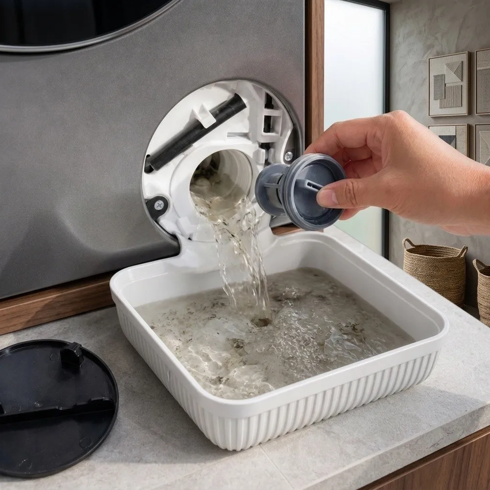 Washing Machine Drainage Overflow Deflection Tray ABS Water Catch Pan Leakproof Floor Protection Household Laundry Appliance