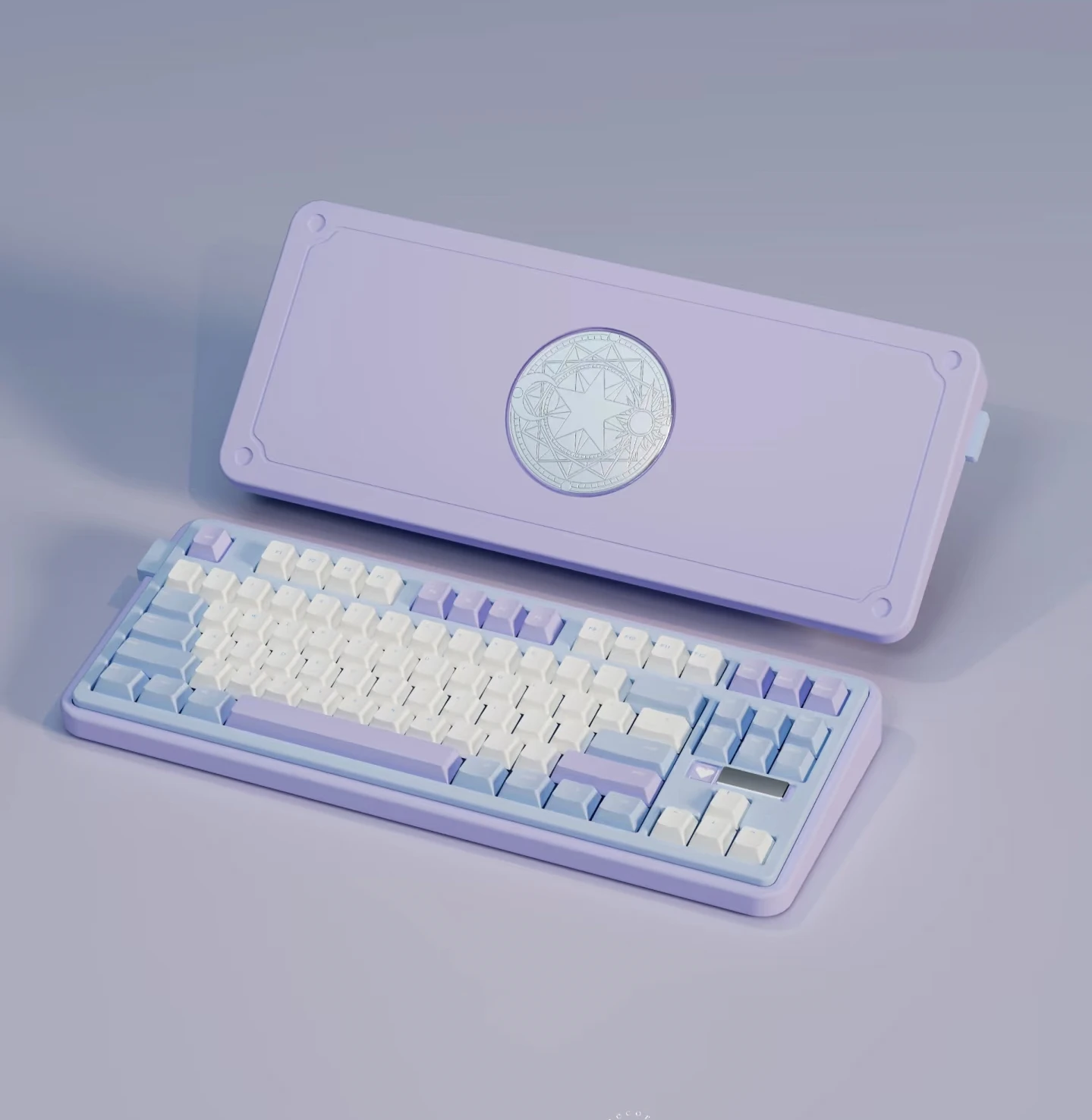 

Magic Circle 80 Mechanical Keyboard Wireless Tri-mode GASKET Aluminium Lump Kit Custom Hot-swap RGB Gaming Keyboard PC Gifts
