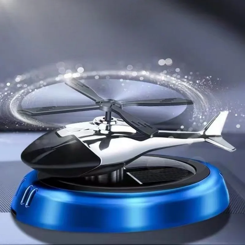 Solar Energy Car Aromatherapy Helicopter Infinite Rotating Roller Spinning Top Tip Fidget Gyro Stress Relief Toy Anti Anxiety