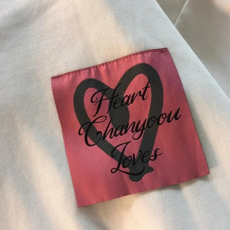 EBAIHUI Women Solid Color Sweater Ins Trendy Post It Notes Design Ladies Round Neck Sweatshirt Autumn Loose Long Sleeve Pullover
