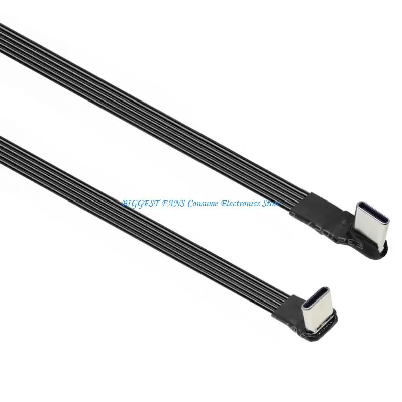 Very Thin Type C Charges Cord 65W Fast Cord Multiple Length Type C Data Cable Easy to Carry for Mobile Gadgets