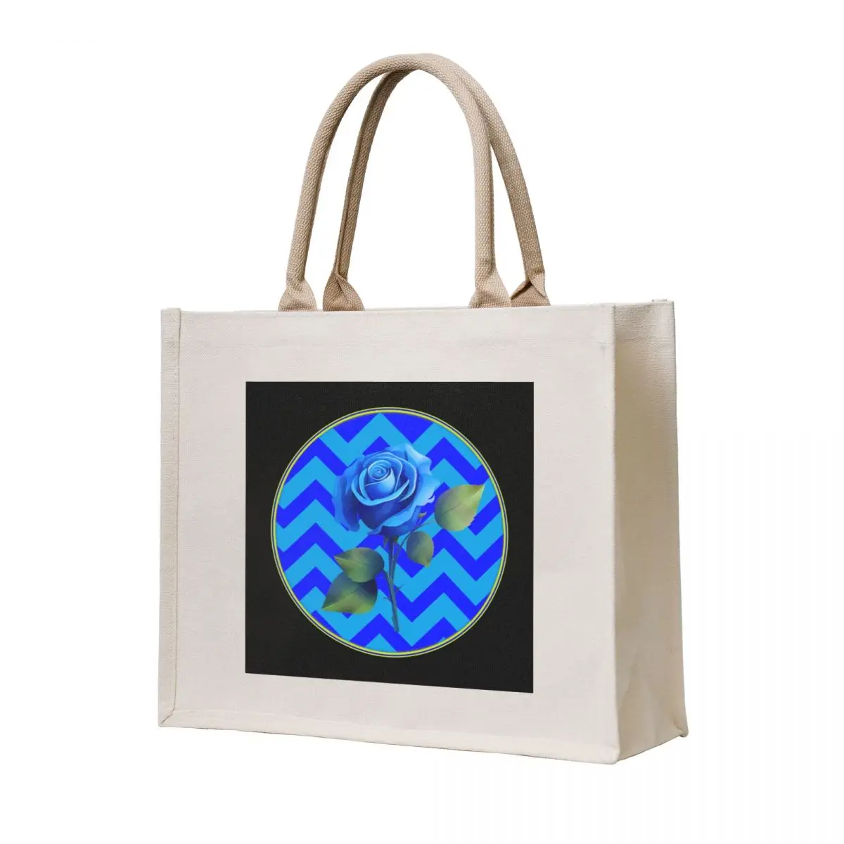 

Blue Rose Twin Peaks Tote Bag Shopper bag Women's bag canvas shopping