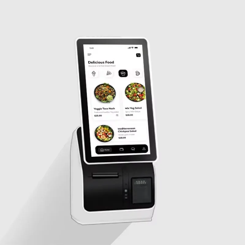 

15.6 Inch Self-Ordering Payment Kiosk Car Wash Ticket Vending Billing Machine With SDK Function