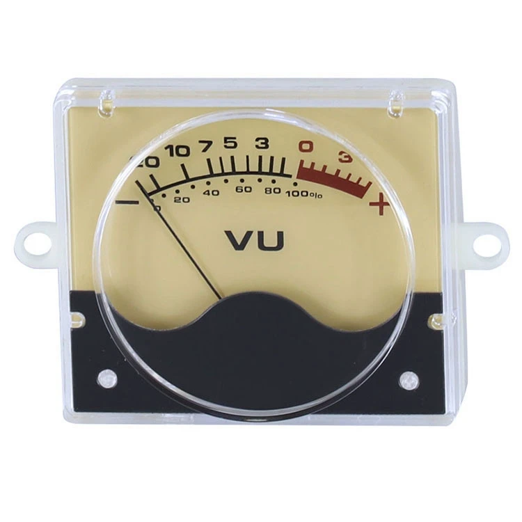 ABVS P-55SI High Precision VU Meter Head DB Meter Amplifier Audio Panel Level Meter with Backlight