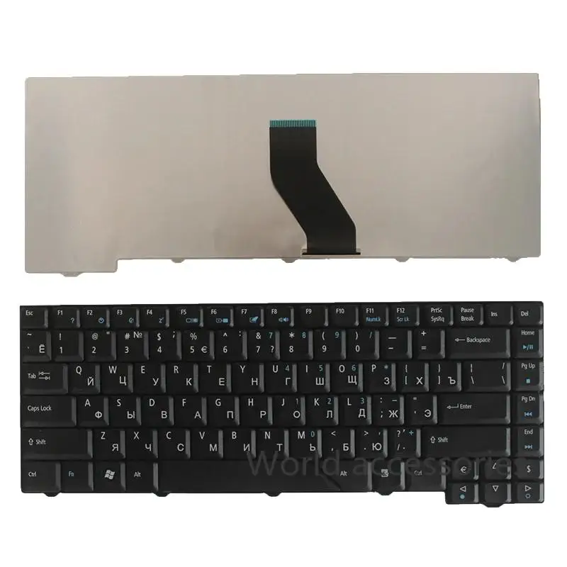 WYORESY Russian Keyboard for Acer Aspire 5315 6920 MS2220 5312 4730 4730Z ZO1 1641 5930G  6920G 6935G 4930G 6935 7300 RU