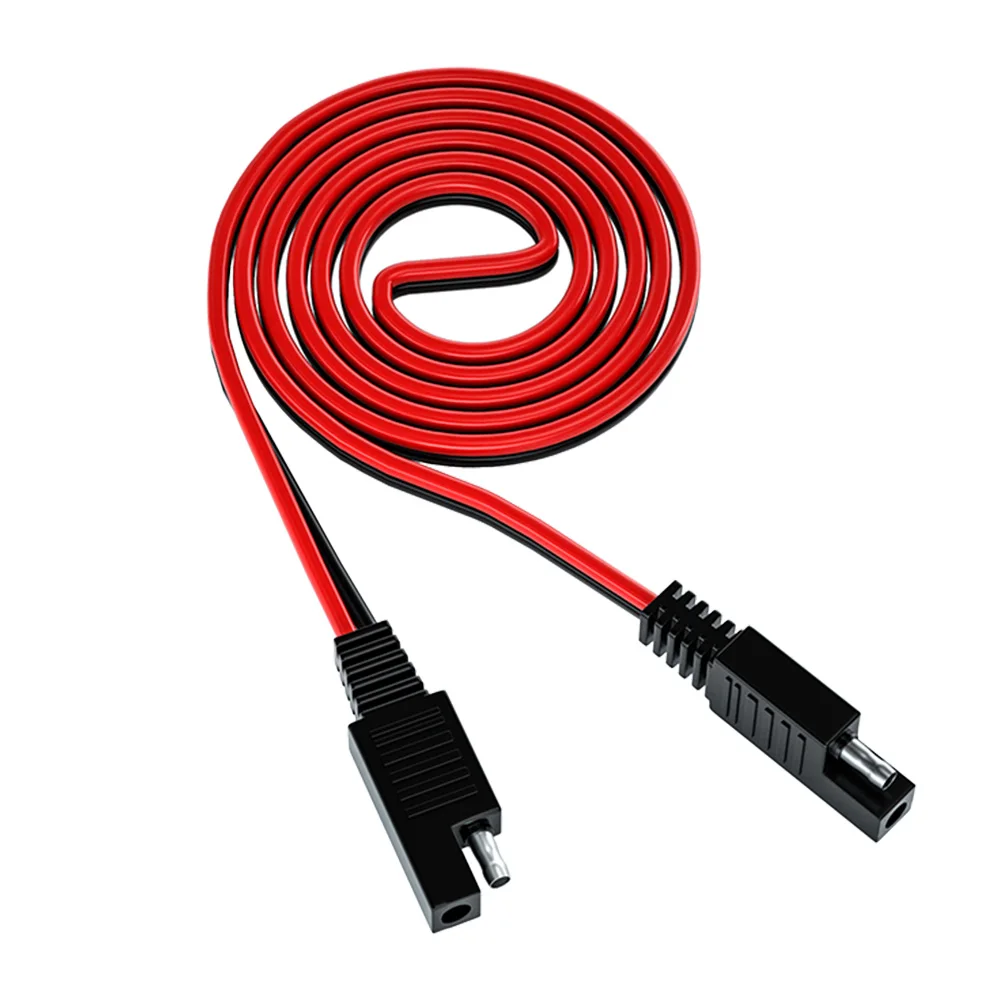 

1pc Dual SAE Interfaces Cable PVC ABS Copper Extension Harness Wire Motorcycle Accessories Compatible Practical