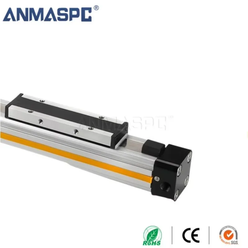 High-Speed Mechanical Rodless Cylinder OSP16-100 Long Stroke with Guide Rail Slide Table Large Thrust Buffer Adjustable
