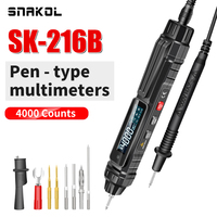 Smart Digital Multimeter Non Contact Voltage Detector Pen Auto Range Resistance NCV High Precision Multimetro Voltmeter Tester