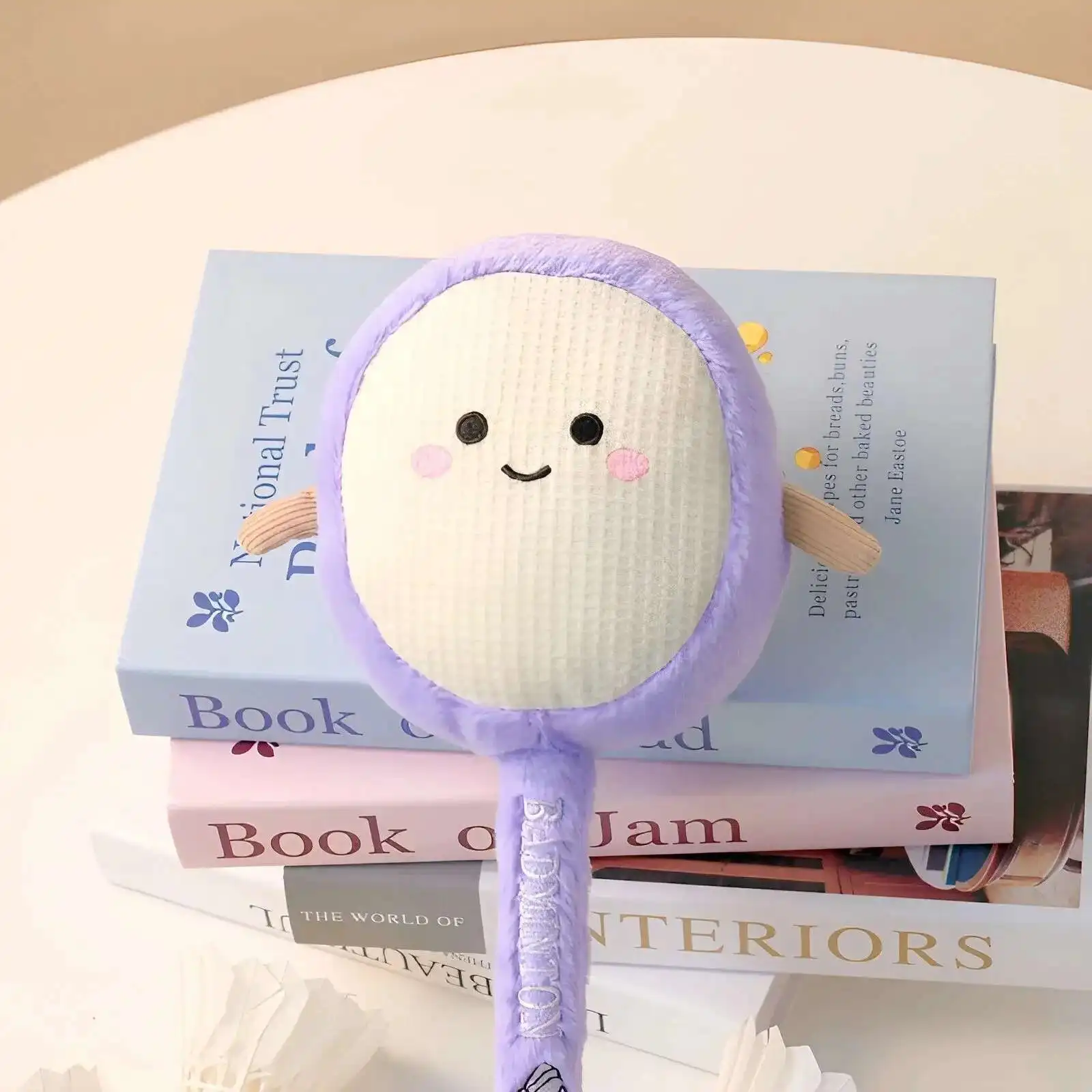 Raquette de Badminton en peluche de 38CM, jouet mignon, équipement de sport pour la vie réelle, poupée en peluche douce, décoration de la maison, cadeau Souvenir Kawaii