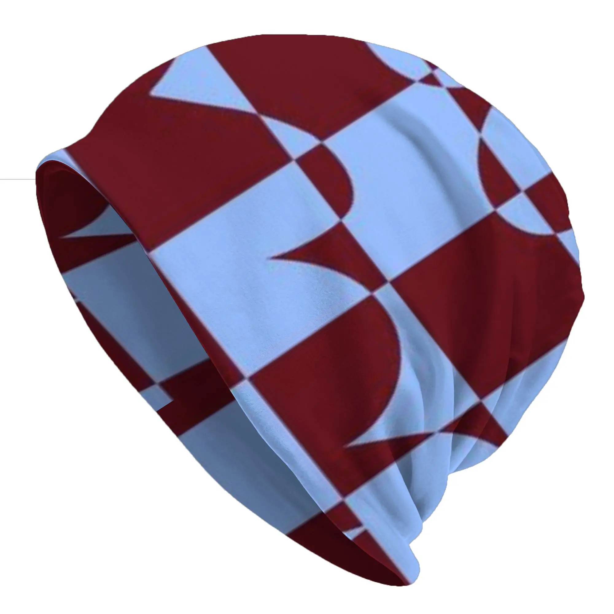 Bonnet Hats Checkerboard Men Women's Thin Hat Check Pattern (14) Autumn Spring Cap Street Skullies Beanies Caps