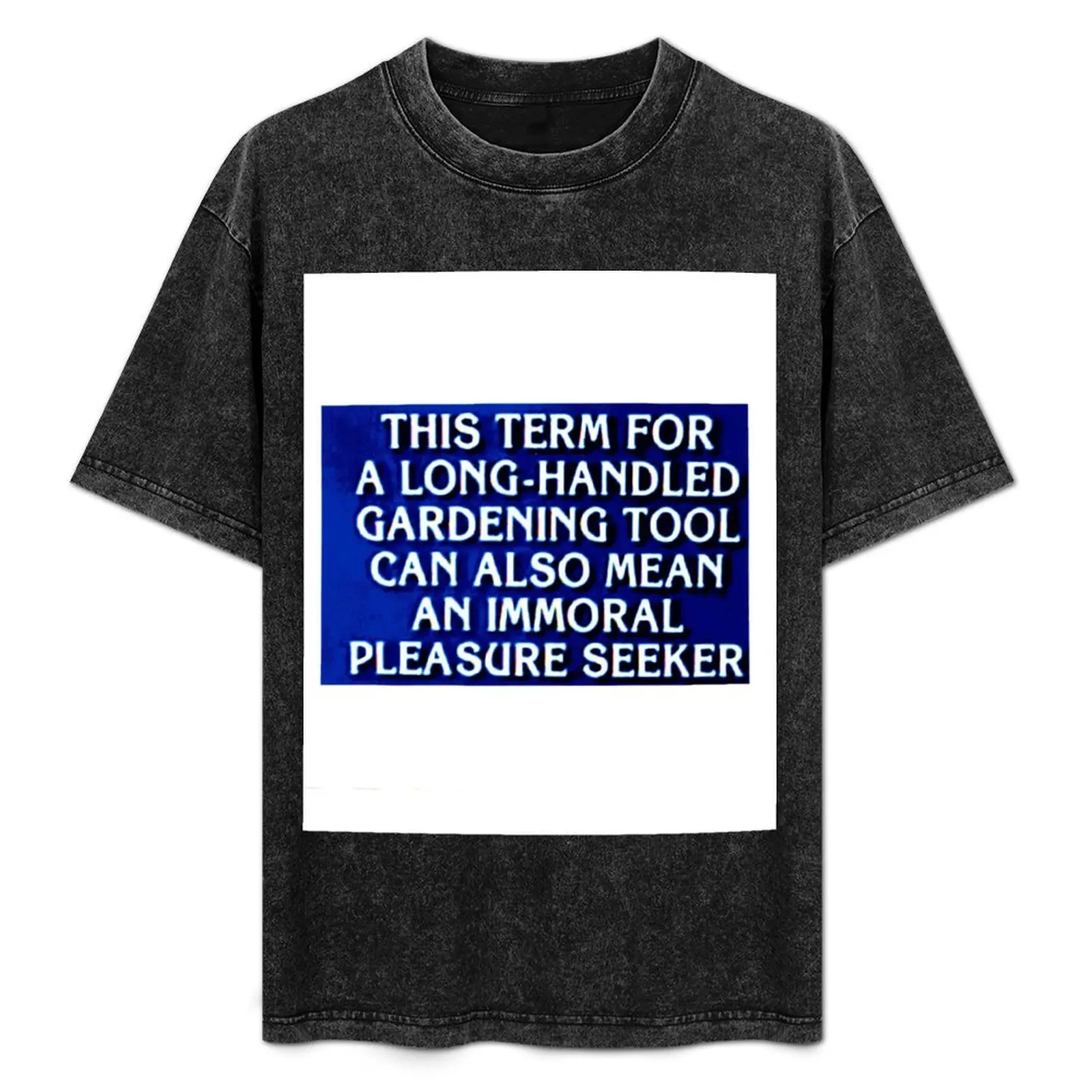 

JEOPARDY PARODY T-Shirt Classic Print Short Sleeve Shirt